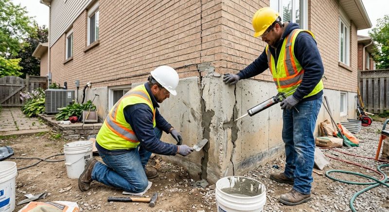 Building Foundation Repair in Elma, WA