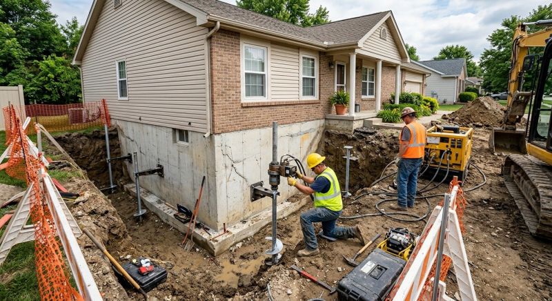 Building Foundation Repair in Aberdeen, WA