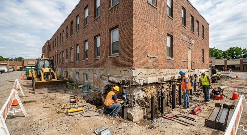 Commercial Foundation Repair in Aberdeen, WA