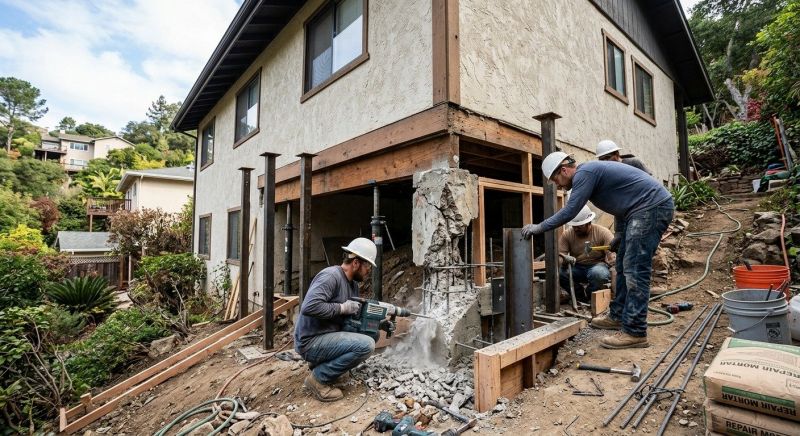 Commercial Foundation Repair in Aberdeen, WA