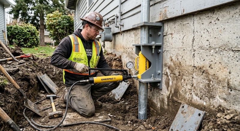 Concrete Foundation Leveling in Grays Harbor County, WA