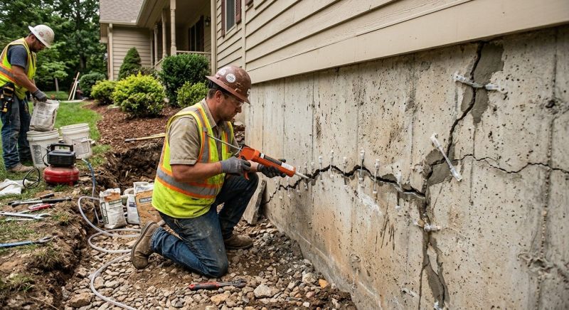 Cracked Foundation Repair in Mccleary, WA