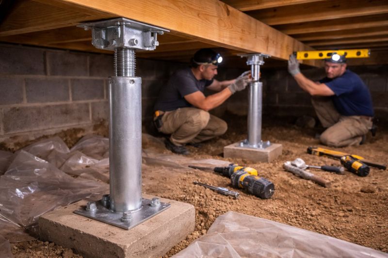 Crawlspace Structural Repair in Aberdeen, WA