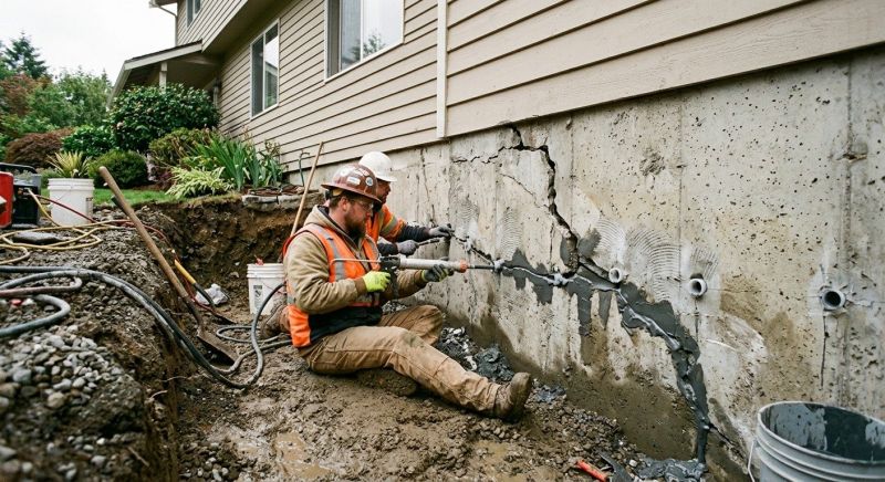Deep Foundation Repair in Aberdeen, WA