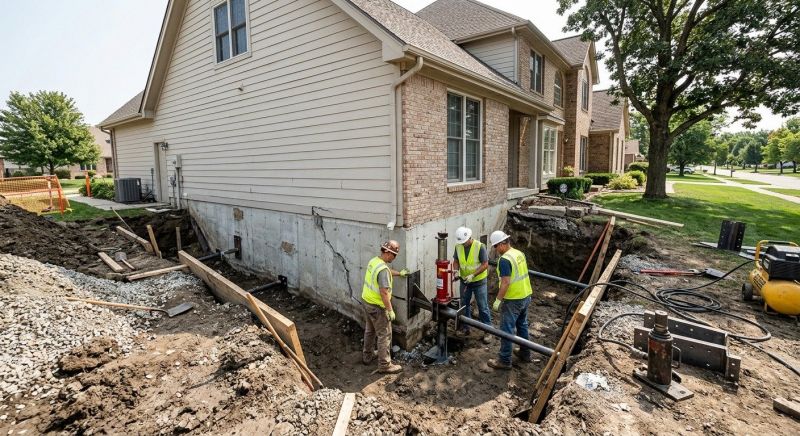 Exterior Foundation Repair in Aberdeen, WA