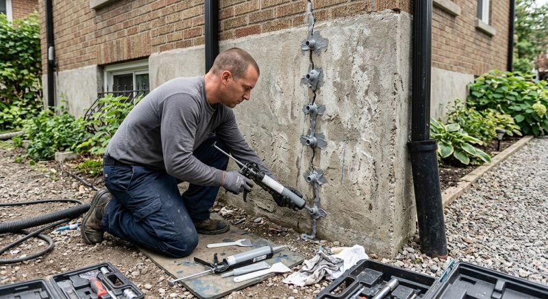 Foundation Crack Repair in Aberdeen, WA