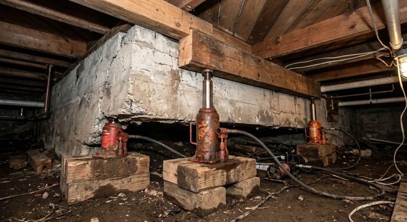 Foundation Jacking in Aberdeen, WA