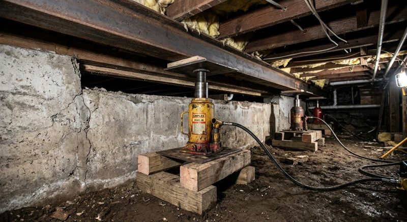 Foundation Jacking in Ocean Shores, WA