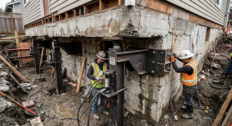 Foundation Lifting in Elma, WA