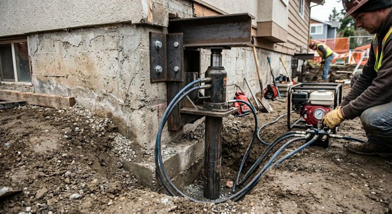 Foundation Lifting in Aberdeen, WA