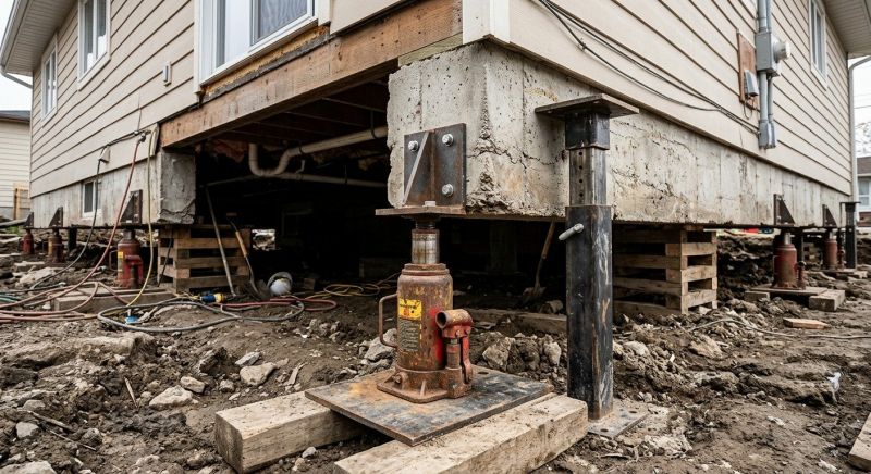 Foundation Lifting in Aberdeen, WA