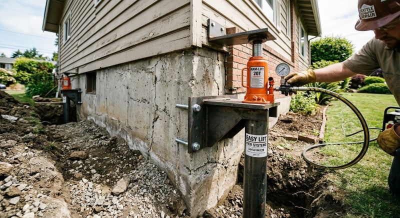 Foundation Lifting in Aberdeen, WA