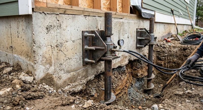 Foundation Pier Leveling in Aberdeen, WA