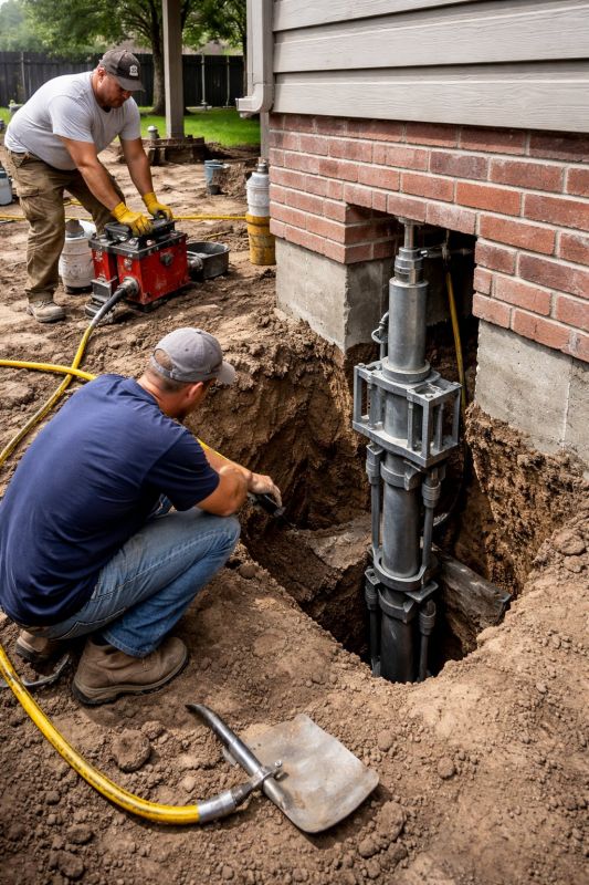 Foundation Pier Repair in Aberdeen, WA