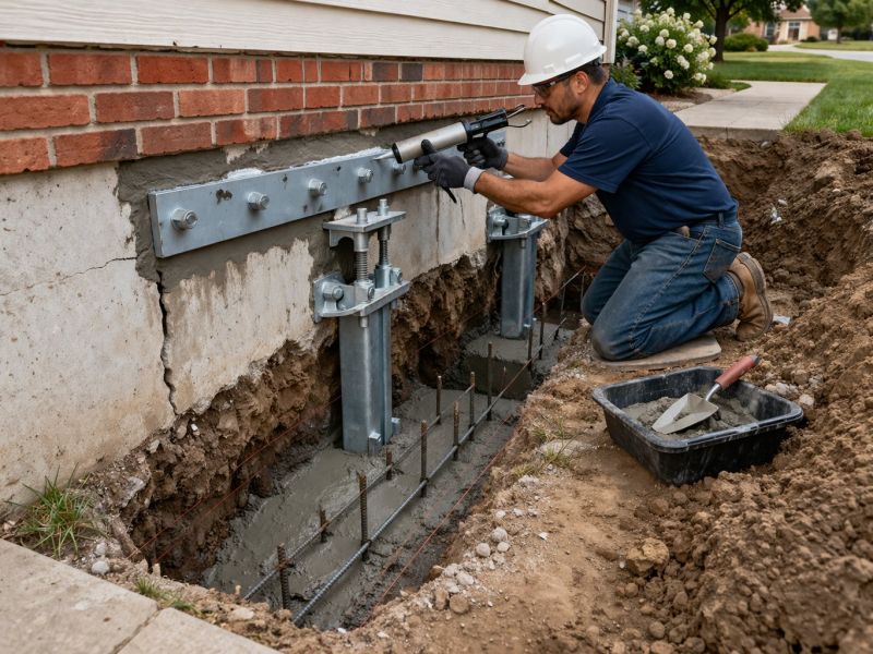 Foundation Pier Repair in Aberdeen, WA