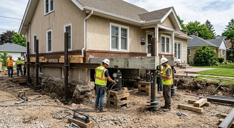 Foundation Releveling in Aberdeen, WA