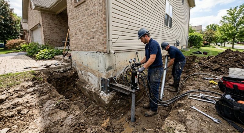 Foundation Settlement Repair in Aberdeen, WA