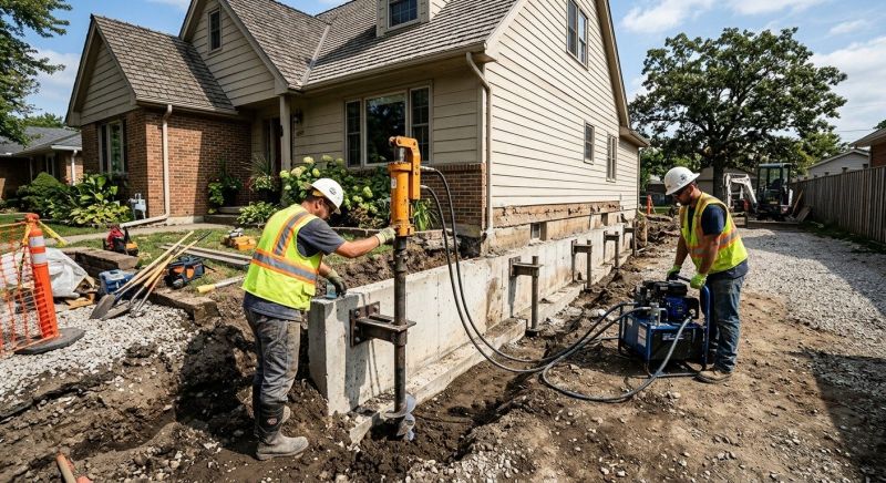Foundation Stabilizing in Aberdeen, WA
