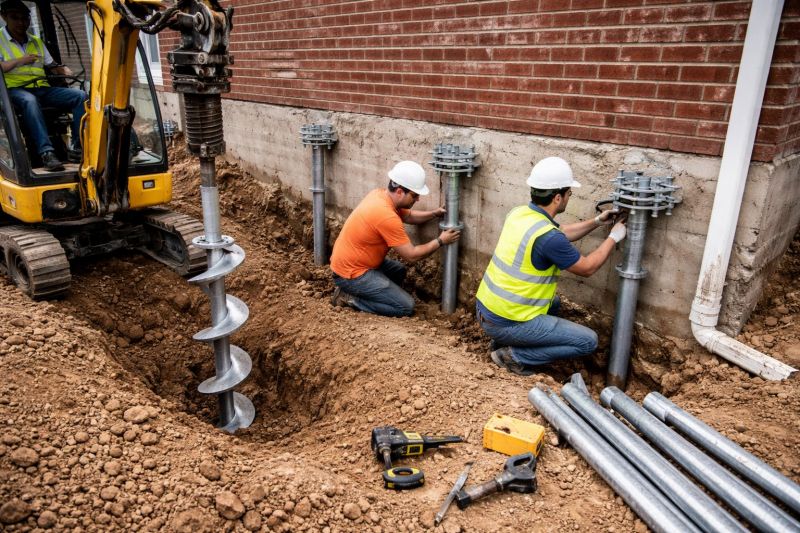 Helical Piers Installation in Aberdeen, WA