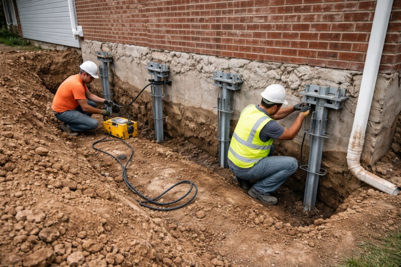 Helical Piers Installation in Aberdeen, WA