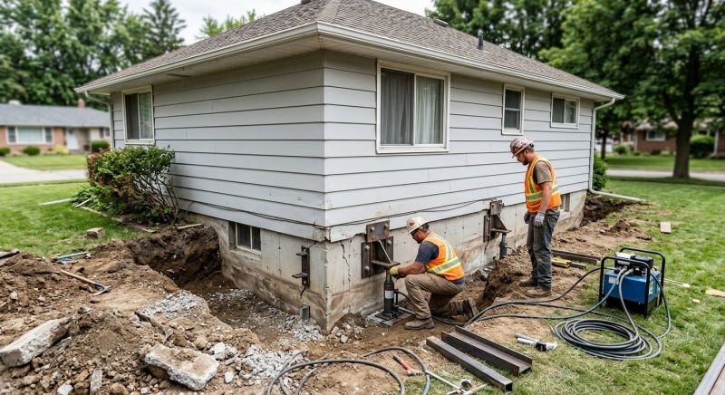 House Foundation Repair in Elma, WA