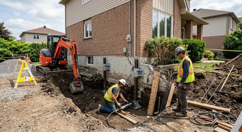 House Foundation Repair in Grays Harbor County, WA