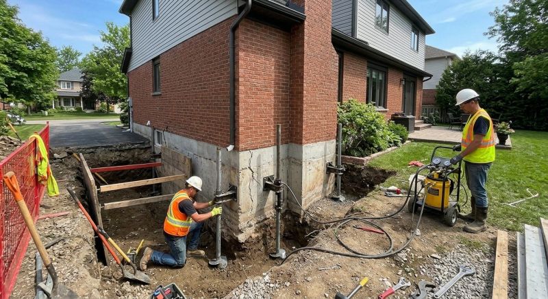 House Underpinning in Aberdeen, WA
