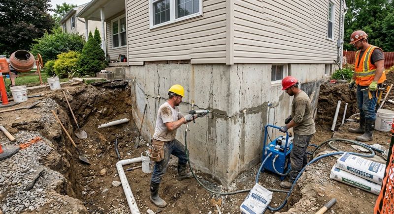 Leaking Foundation Repair in Aberdeen, WA