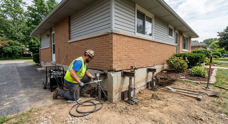 Sinking Foundation Lifting in Aberdeen, WA
