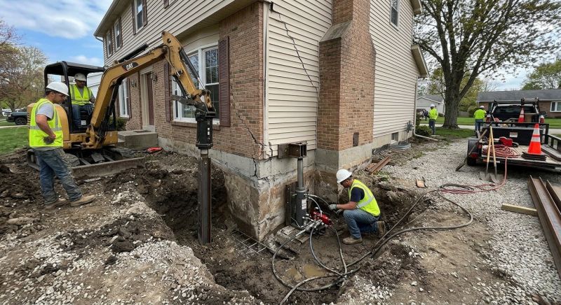 Sinking Foundation Repair in Grays Harbor County, WA