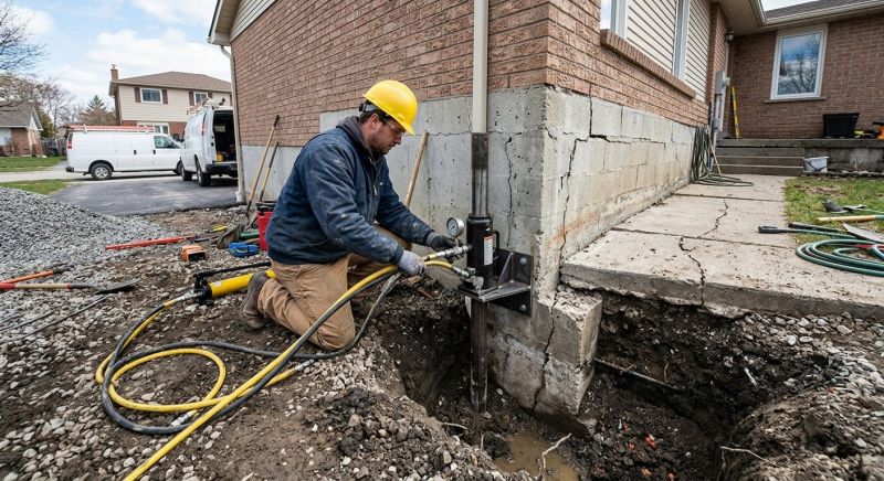 Sinking Foundation Repair in Mccleary, WA