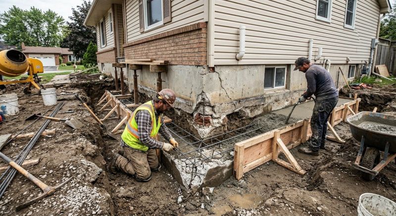 Slab Foundation Repair in Aberdeen, WA
